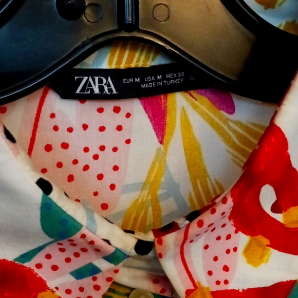 ZARA Colourful Blouse - Picture 2 of 4